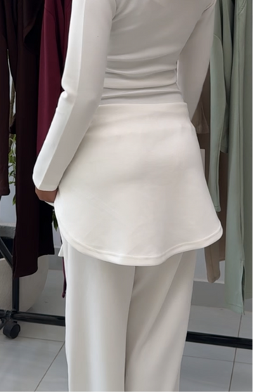 Ora white hip cover