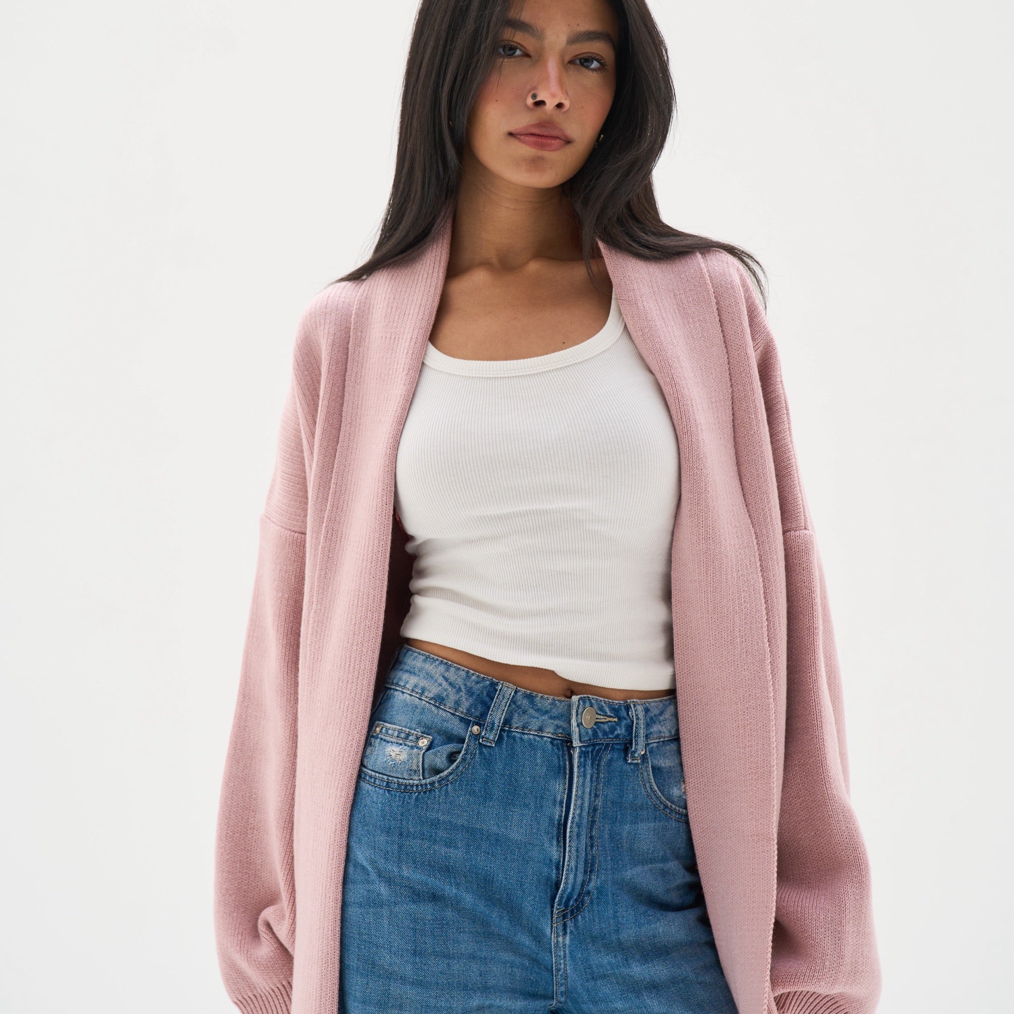 Cloud Fall Pink Cardigan (Pre-Order)