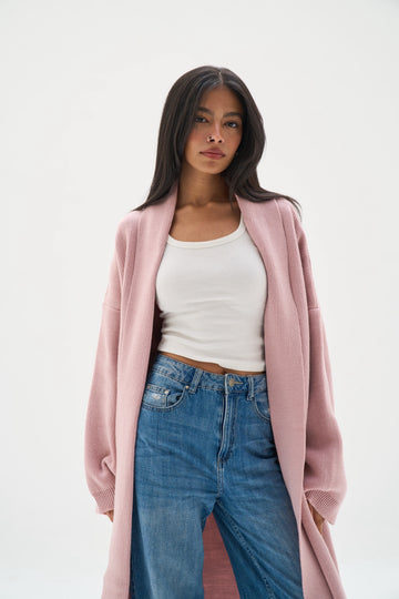 Cloud Fall Pink Cardigan (Pre-Order)