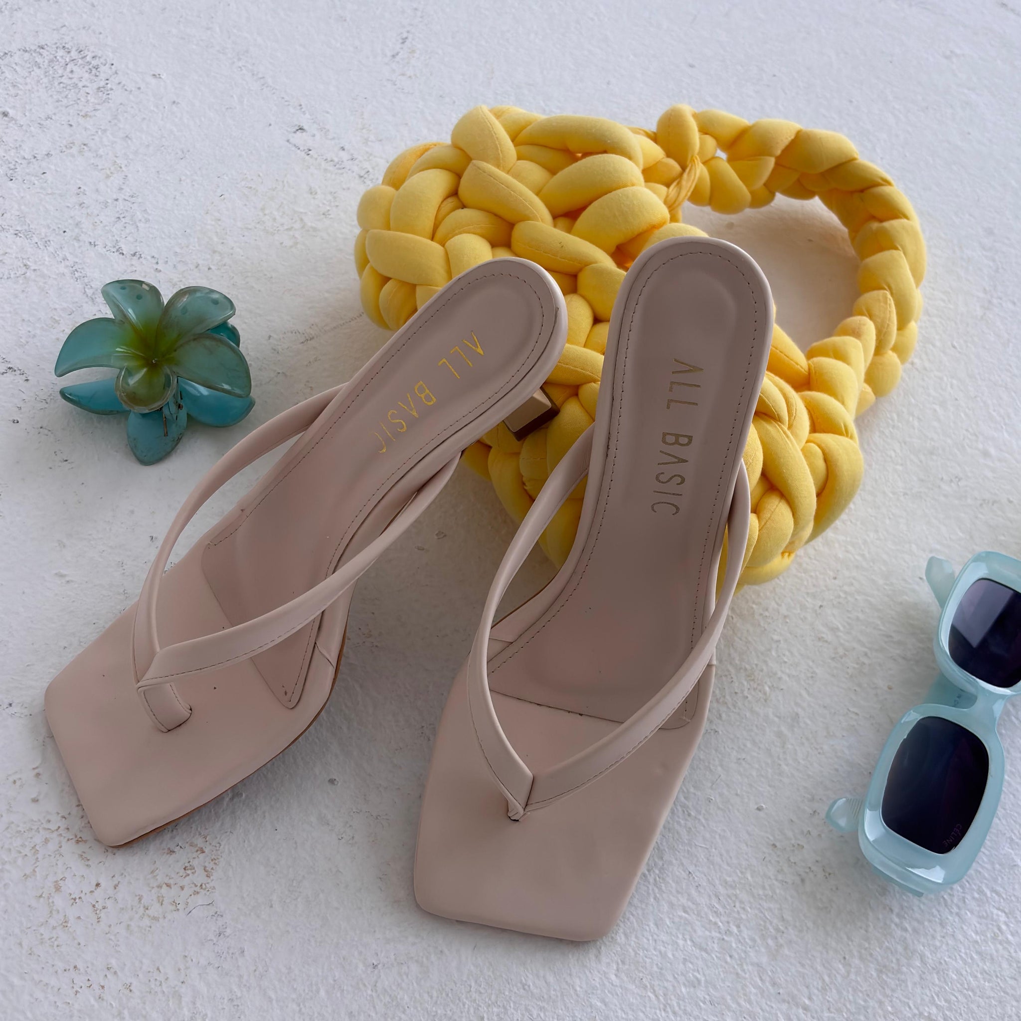 Sleek Beige Heels 🔥