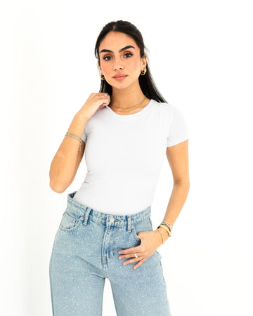 Basic Top Half Sleeve