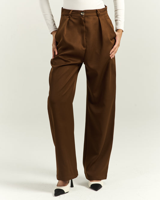 Old Money Brown Pants