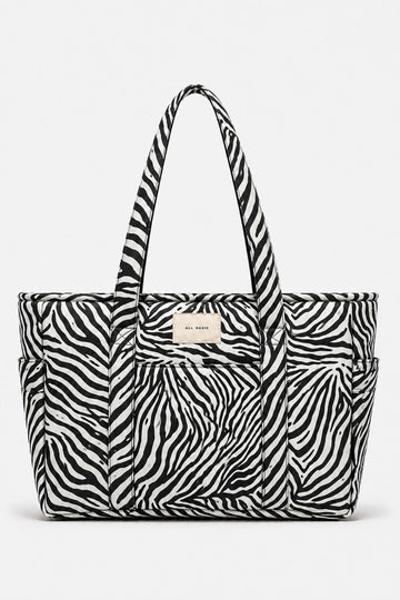 Zebra Coast Tote