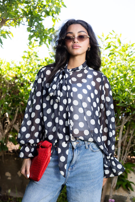 The Polka Dots Blouse