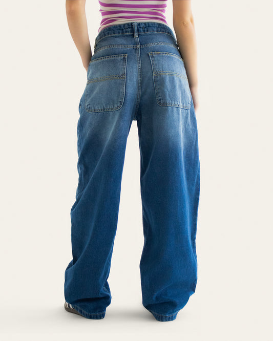 Relaxed Bubble Denim