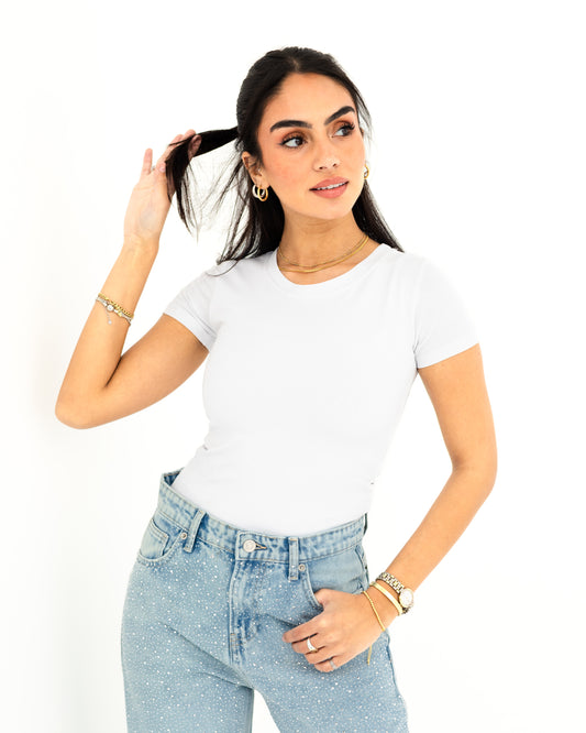 Basic Top Half Sleeve