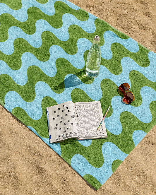 Lime Tide Towel