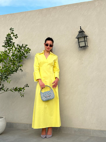 Elora Yellow Dress (Pre-Order)