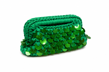 Emerald Spark Clutch