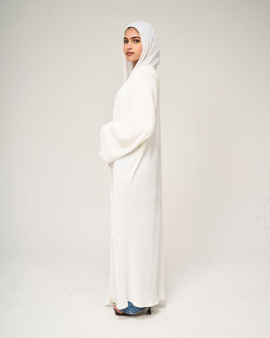 Velvet white Kaftan