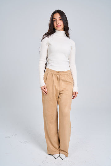 Beige Serene Pants