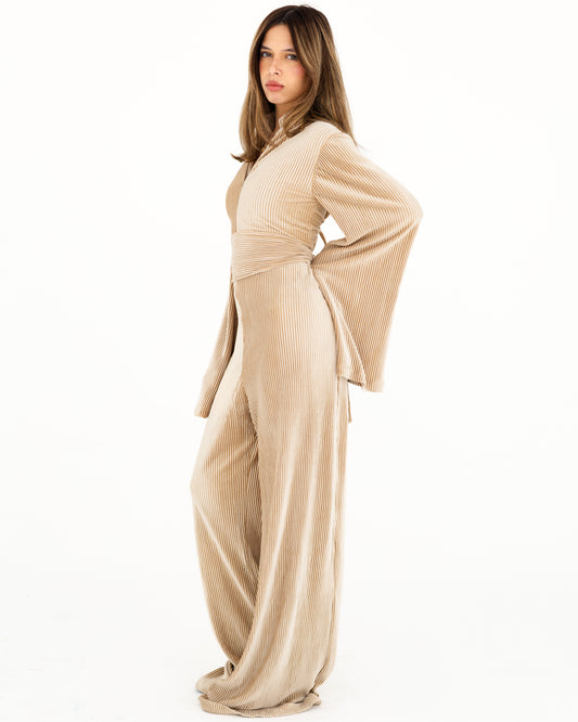 Velvet jumpsuit