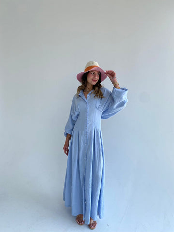 Aria Linen Dress