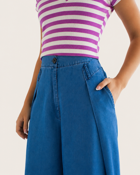 Soft Denim Pants