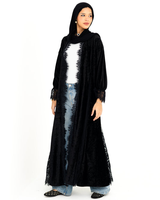 Midnight Lace Kaftan