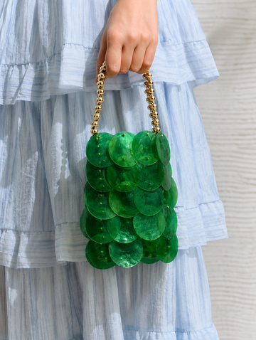 Emerald Glow Bag