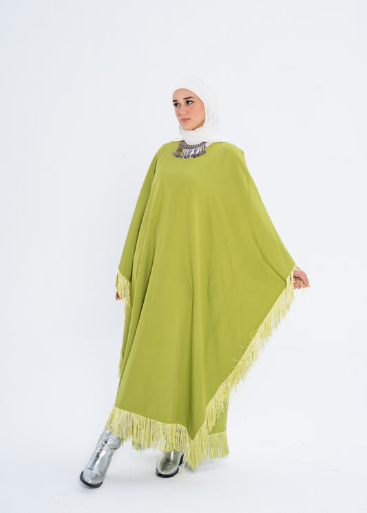 Nadira Lime Green Dress