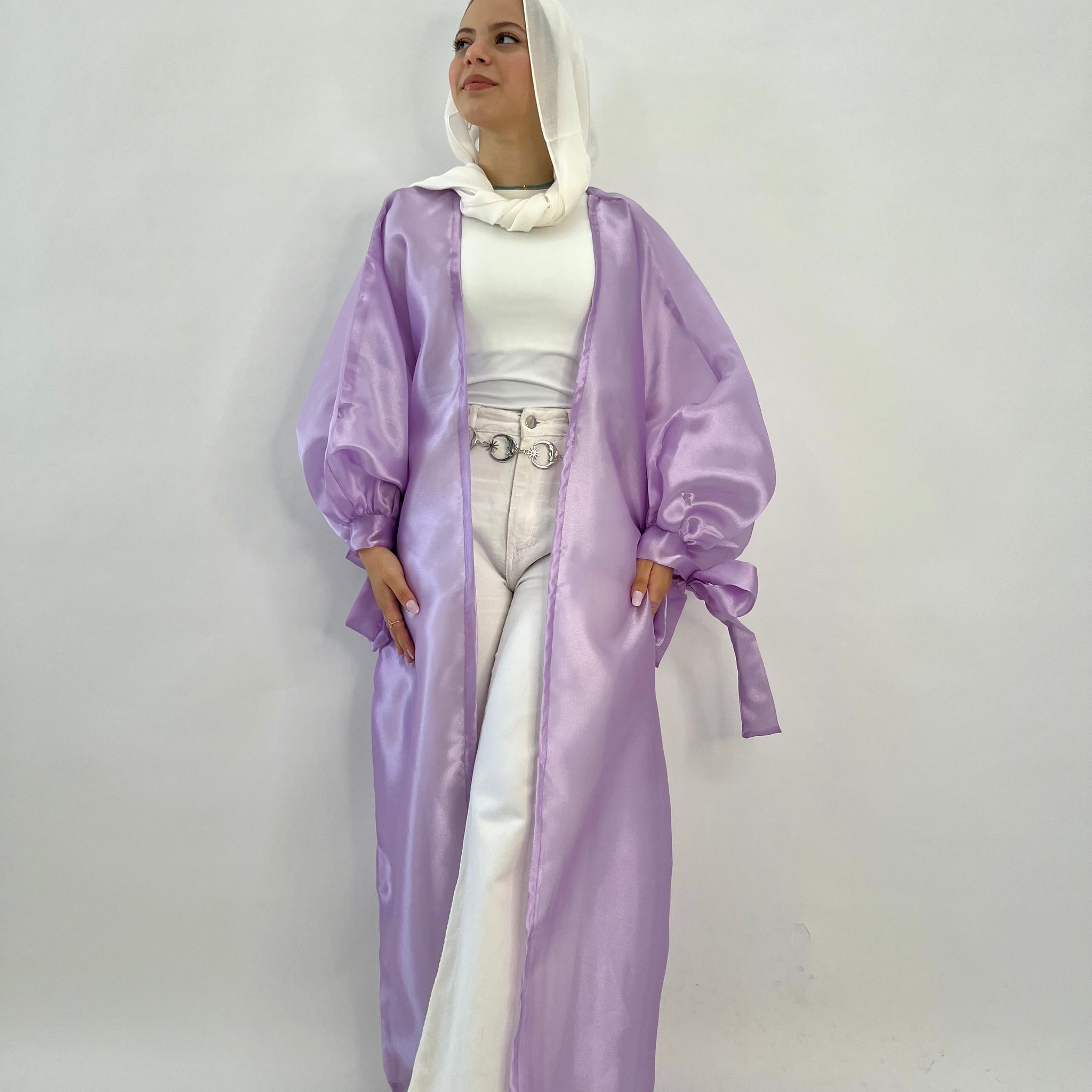 Marjaan Lavender Kimono