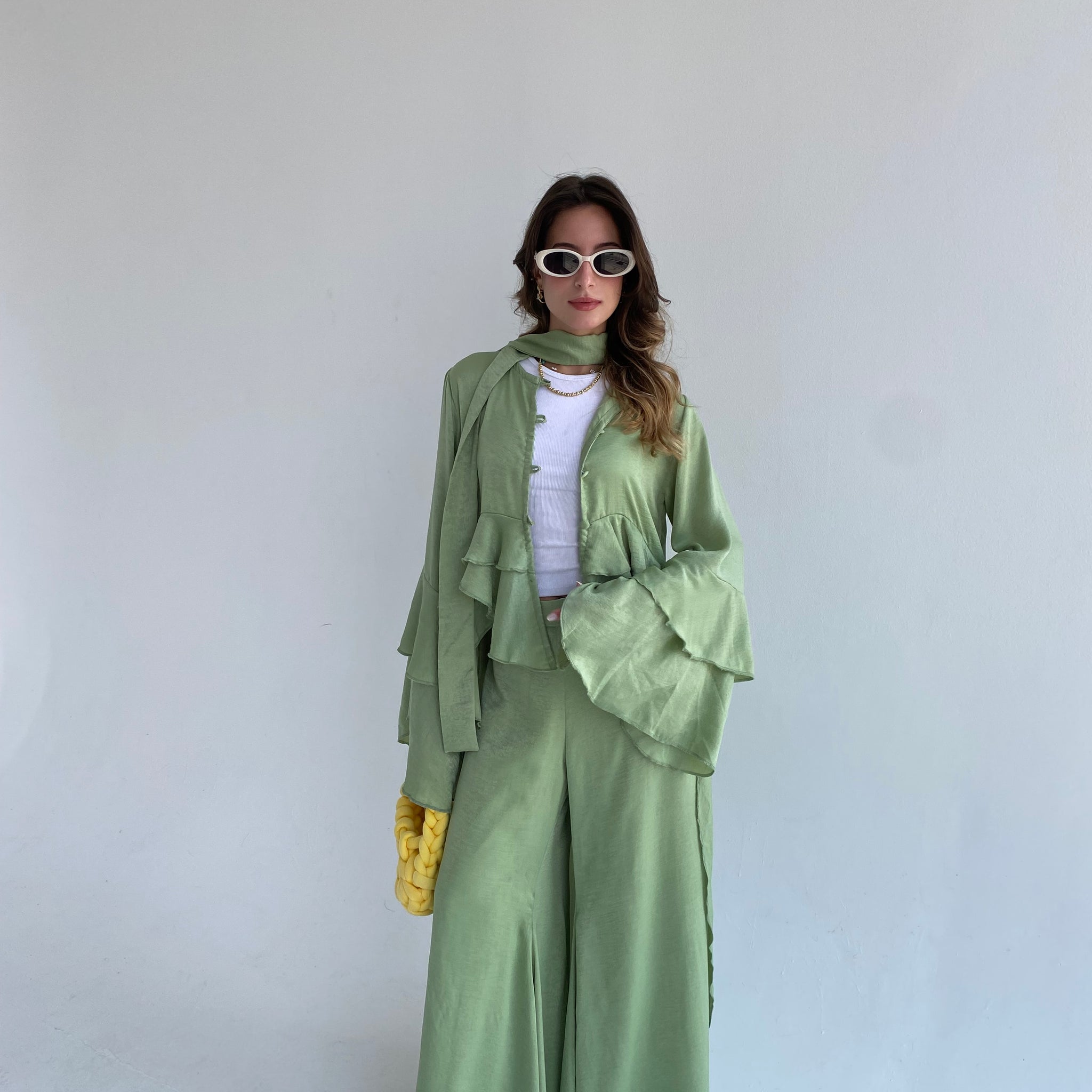 Iris Pants in Mint