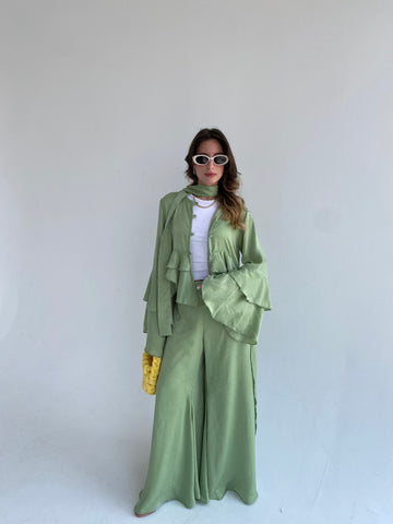 Iris Pants in Mint