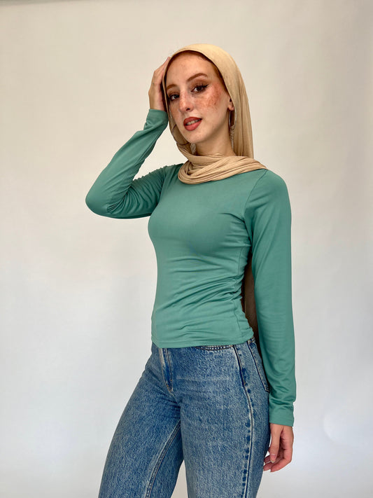 Basic Teal Top