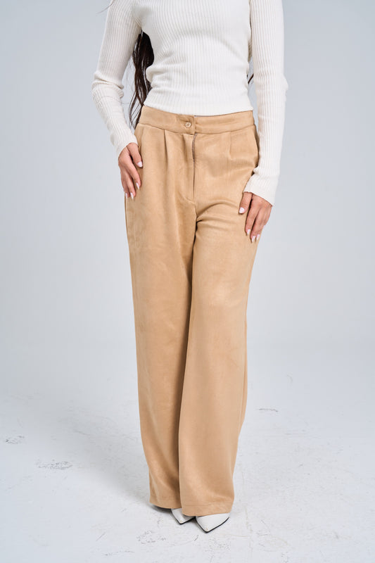 Beige Serene Pants