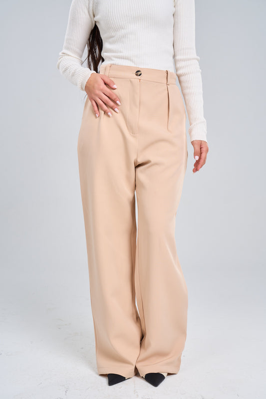 Old Money Beige Pants