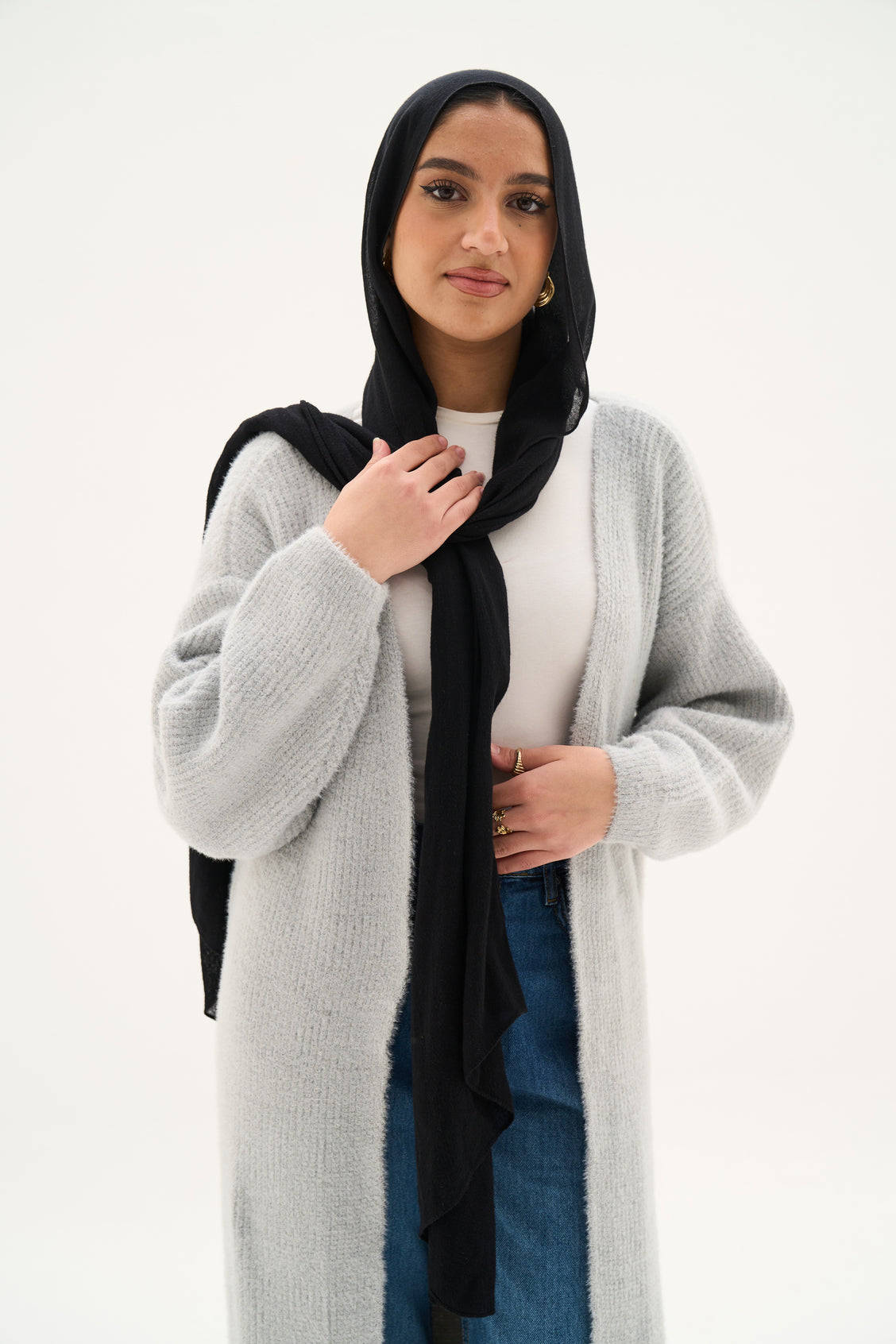 Cuddly Soft Grey Cardigan