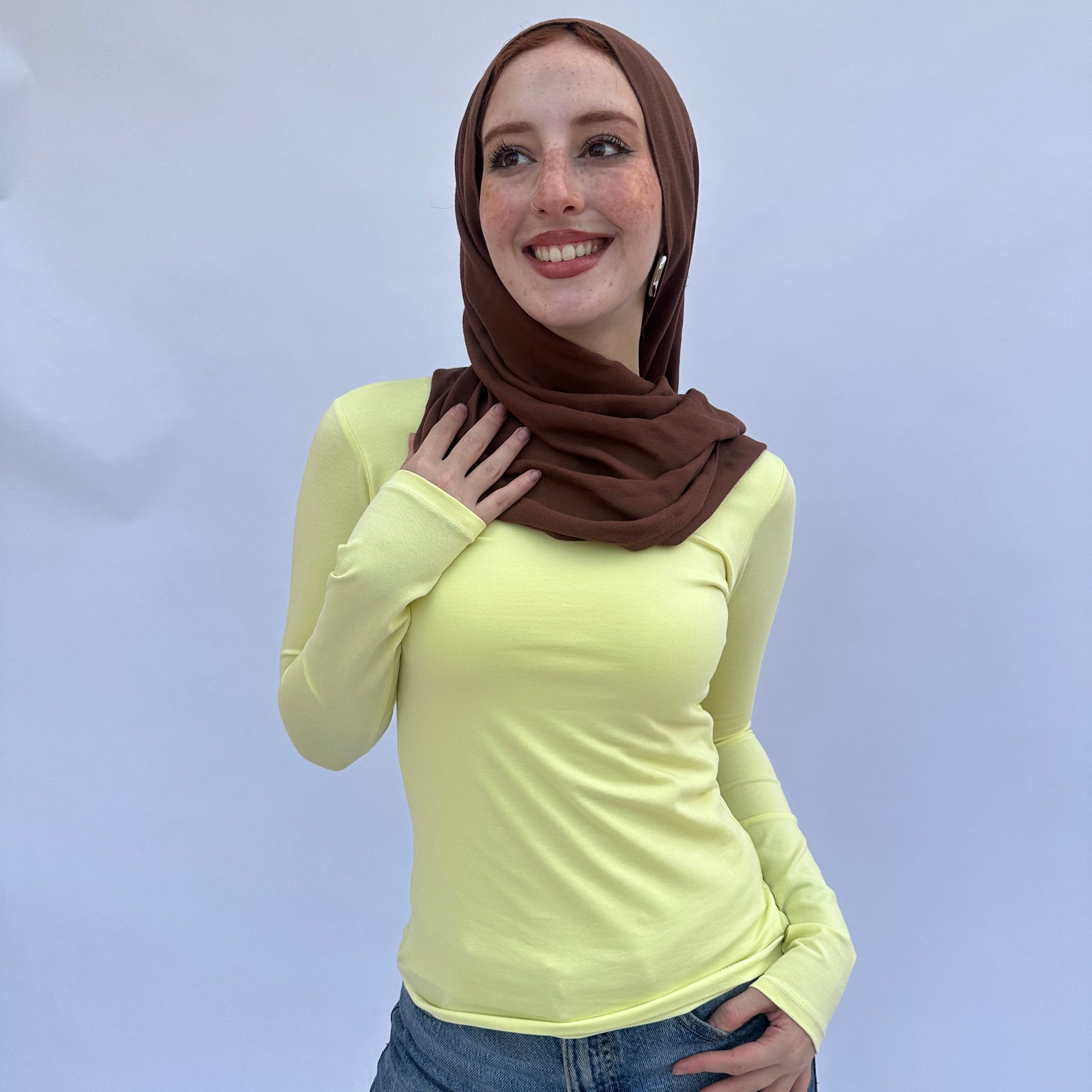 Yellow Basic Cotton Top