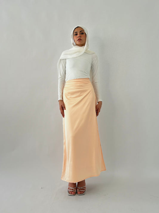 Basic Satin Simon Skirt