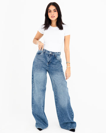 Bling dark Jeans