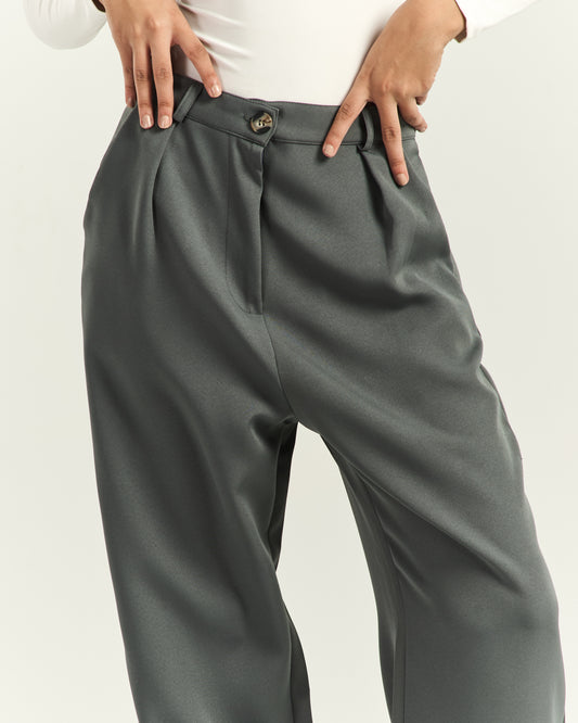 Old Money Grey Pants