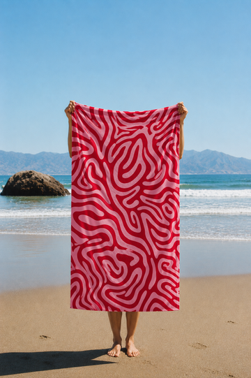 Cherry Tide Towel