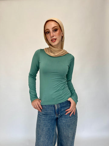 Basic Teal Top