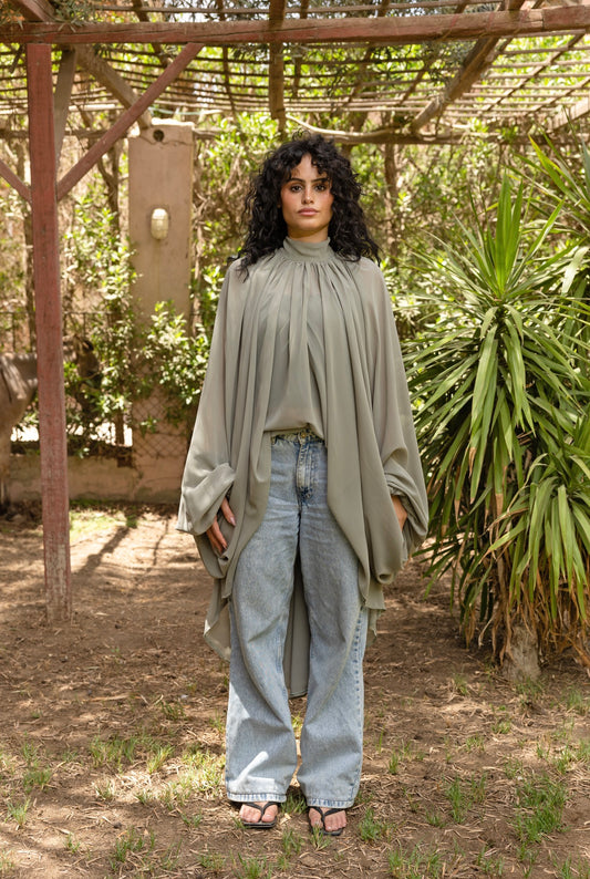 Cloud Chiffon Top