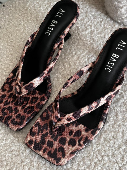 Tiger Sleek Heels 🔥