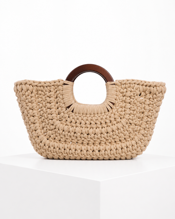 Sandstone Crochet bag