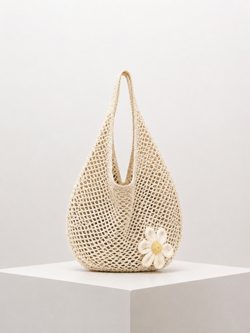 Daisy Crochet Bag