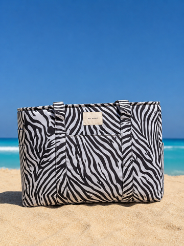 Zebra Coast Tote