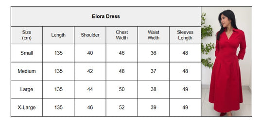 Elora Red Dress (Pre-Order)