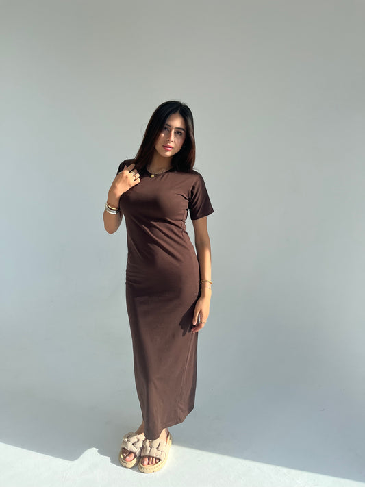 Basic Short Sleeve Dresses