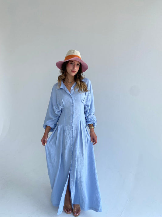 Aria Linen Dress