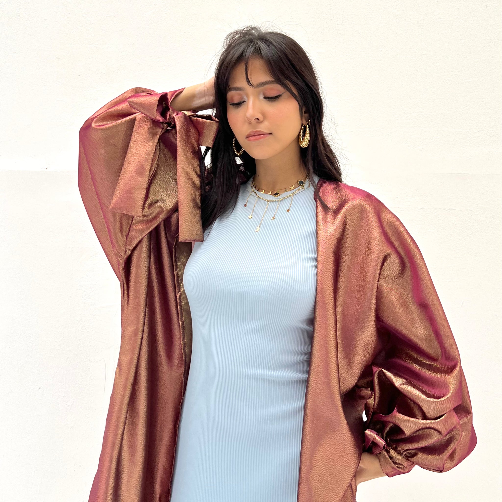 Marjaan Copper Kimono